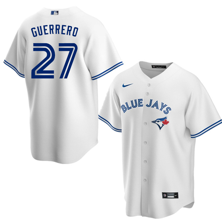 Nike Men #27 Vladimir Guerrero Toronto Blue Jays Baseball Jerseys Sale-White